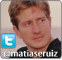 Matías E. Ruiz, Twitter oficial