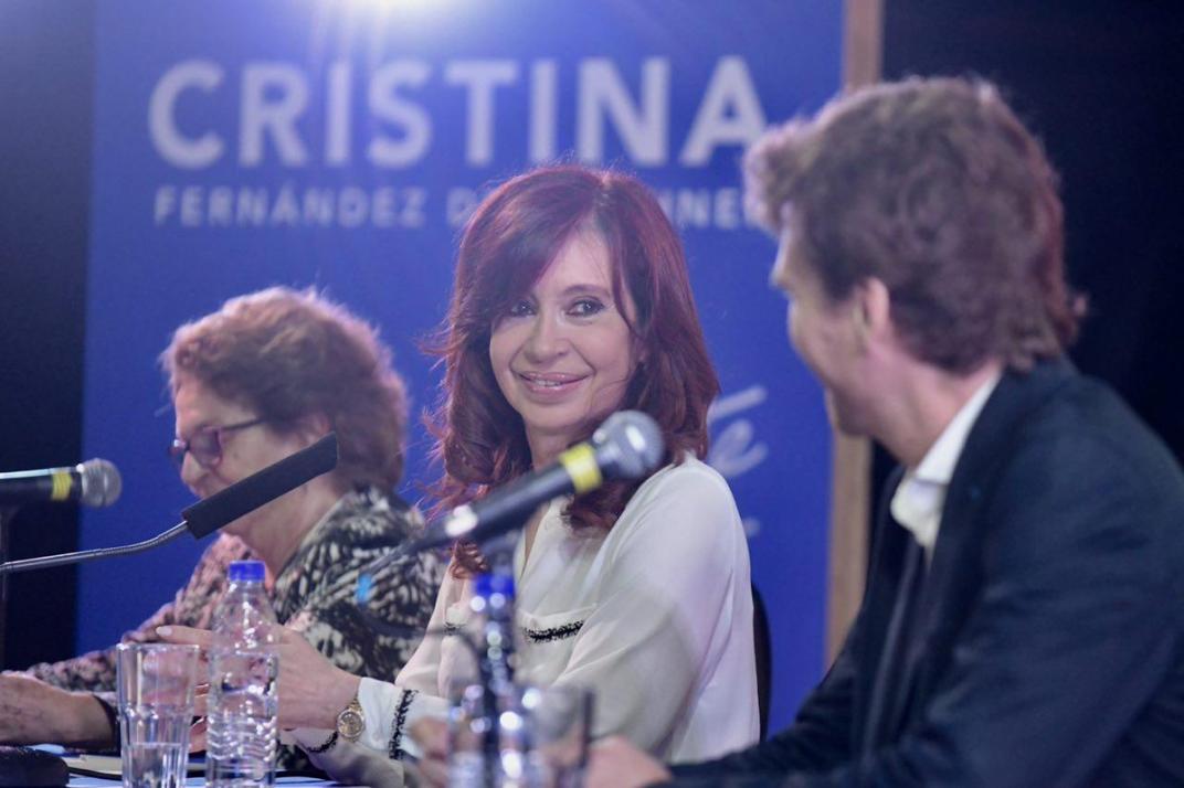 Cristina Kirchner en la Feria del Libro
