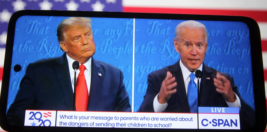 Estados Unidos, Debate presidencial, Joe Biden, Donald Trump