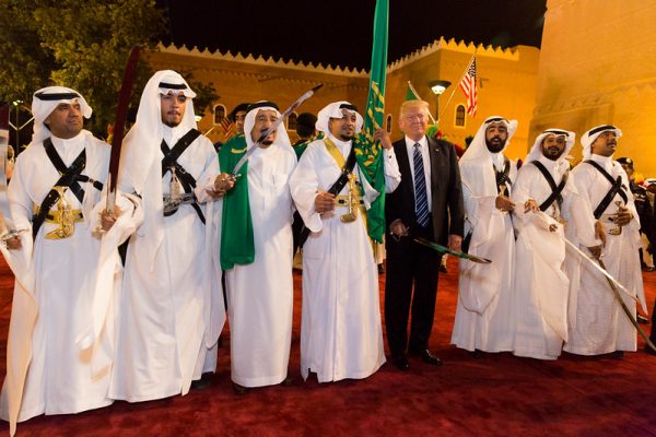 Donald Trump, Bin Salman, Arabia Saudí
