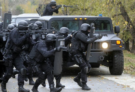Fuerzas de policía, EE.UU.