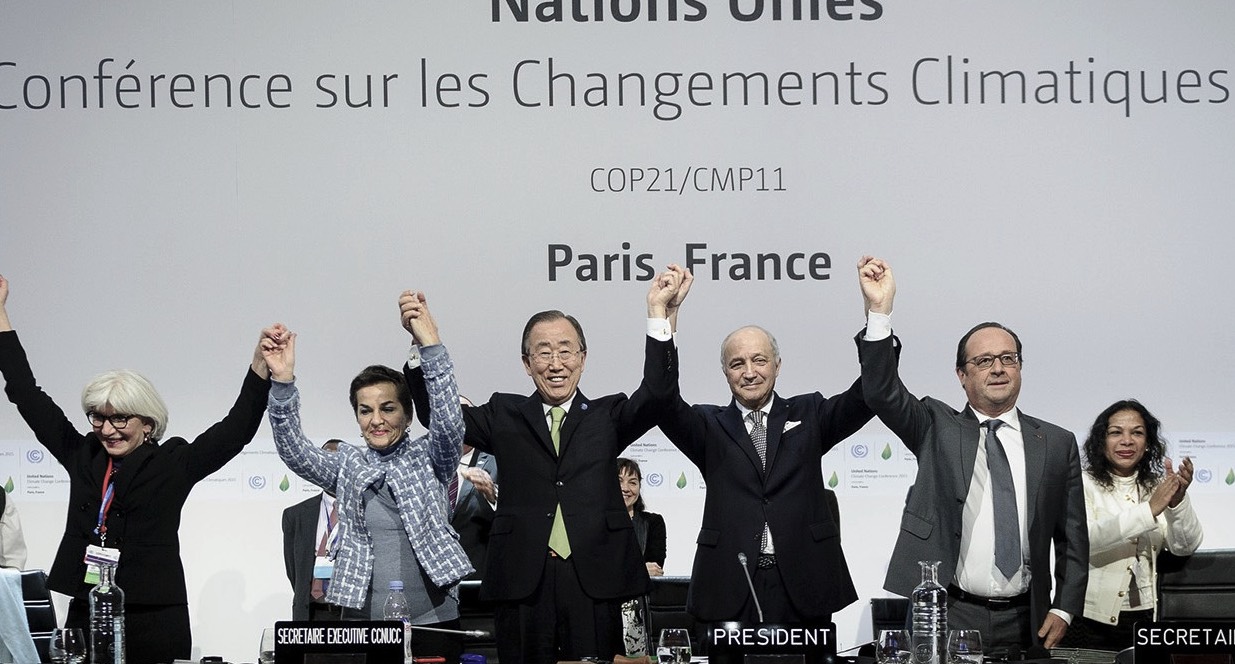 Cambio climático, Acuerdo de París