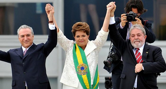 Temer, Lula, Dilma