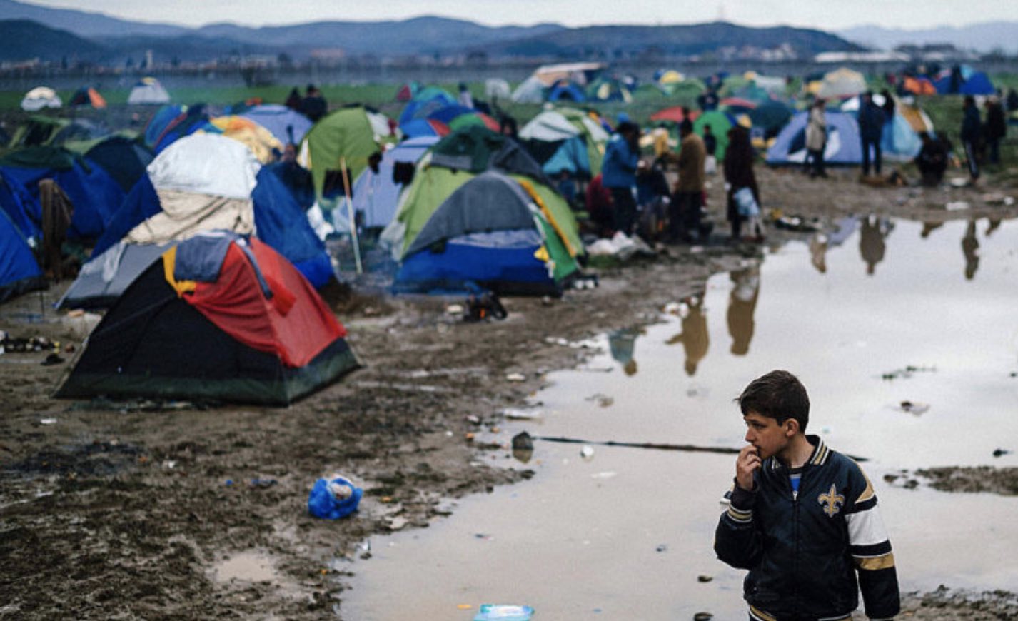 Lesbos, Campo de refugiados