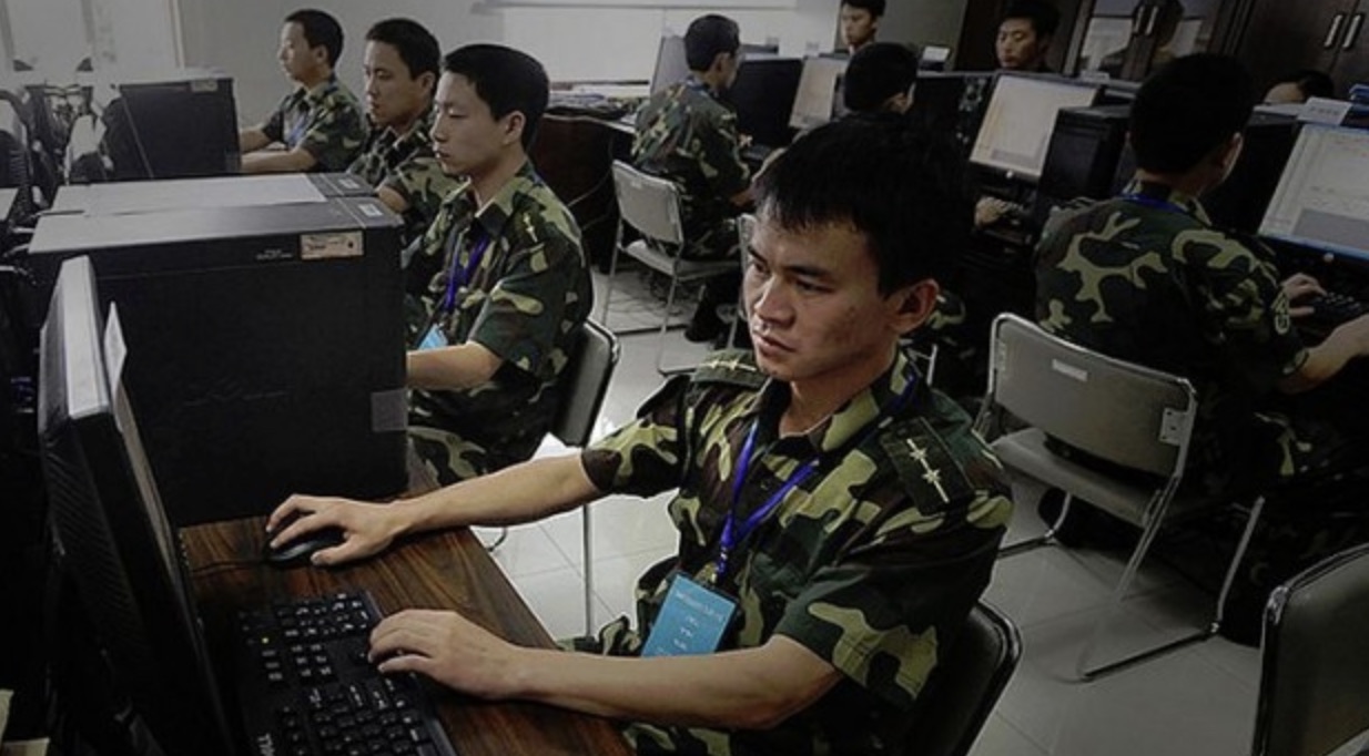 China, guerra cibernética