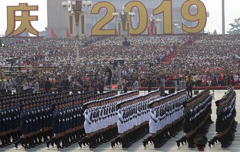 China, desfile militar, Setenta aniversario Revolución Cultural