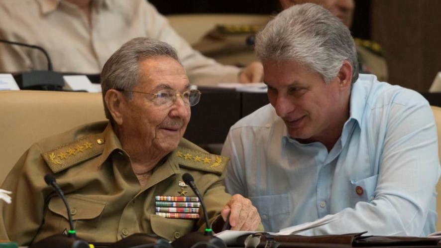 Raúl Castro, Miguel Díaz Canel, Dictadura, Cuba, La Habana