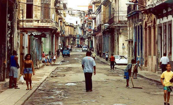 Pobreza y miseria en La Habana, Cuba
