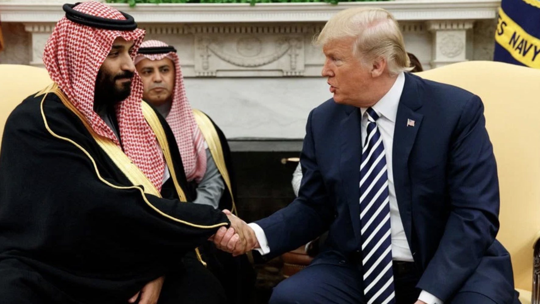 Donald Trump y Mohammed bin Salman