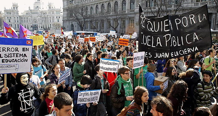 España, protestas