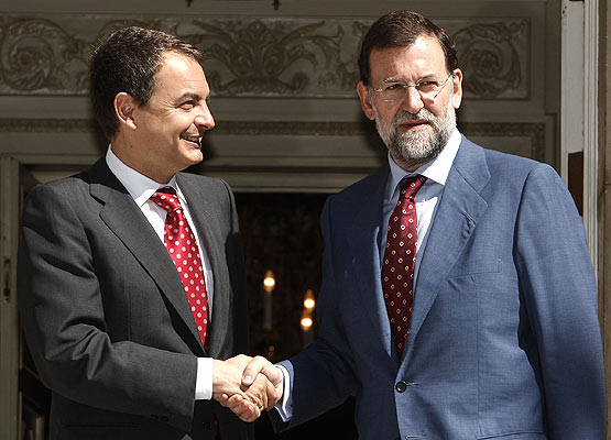 Zapatero, Rajoy