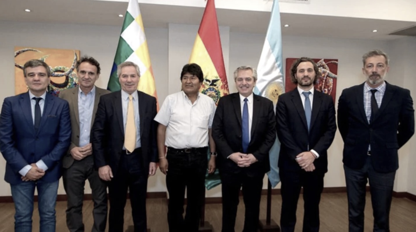 Alberto Fernández, Felipe Solá, Evo Morales, Santiago Cafiero, Narcotráfico, Cocaína