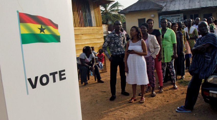 Ghana, elección presidencial