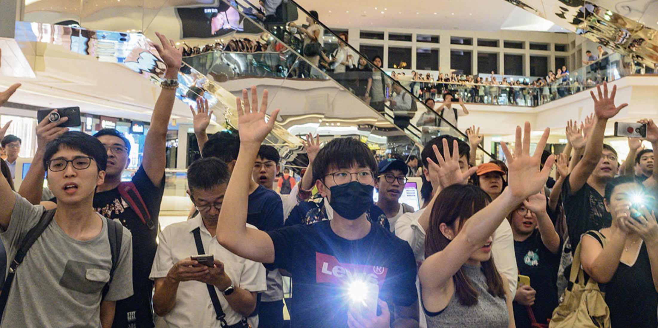 Joshua Wong, Hong Kong, Represión china