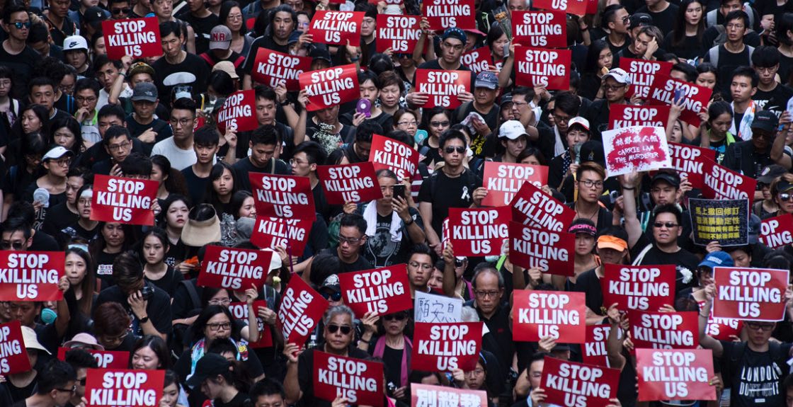 Protestas en Hong Kong, contra la ley de extradición
