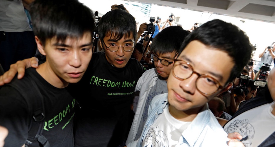 Hong Kong, prisioneros políticos