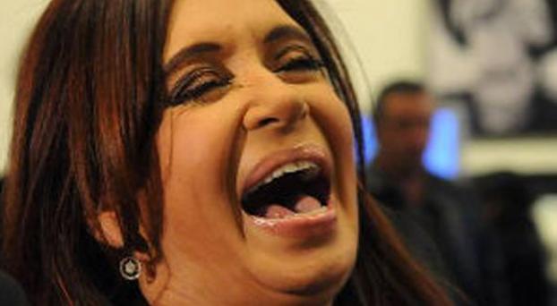 Cristina Kirchner, risa