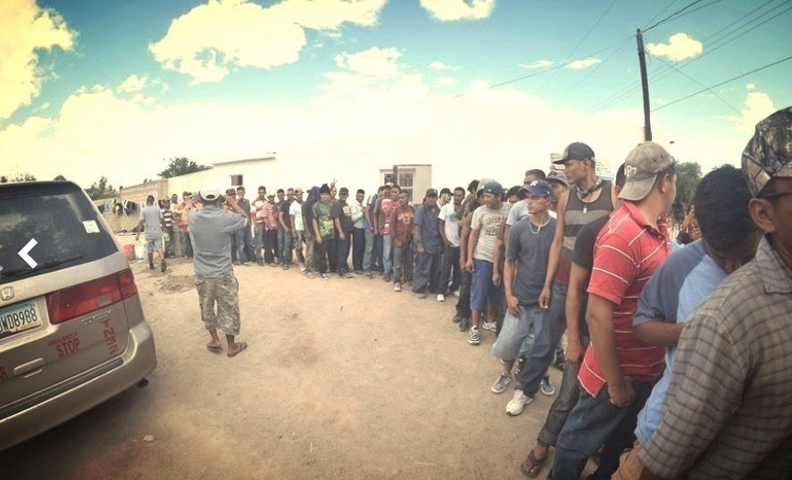 Inmigrantes ilegales de Pueblo Sin Fronteras, La Caravana de Migrantes