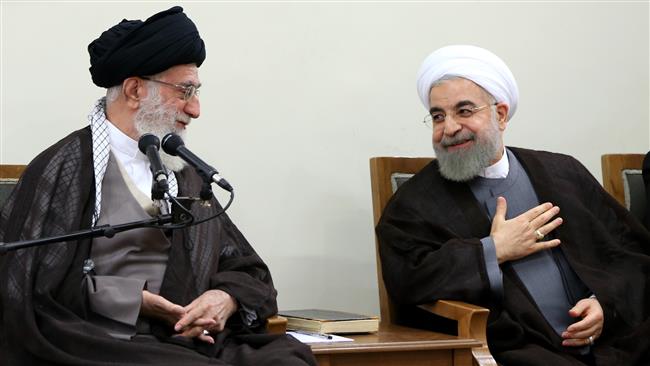 Irán, Rouhani, Khamenei