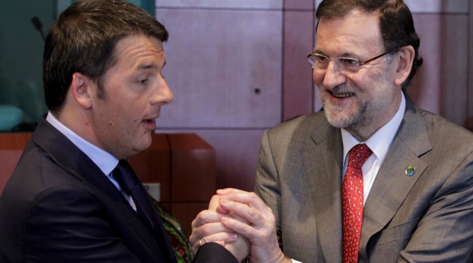 Renzi, Rajoy