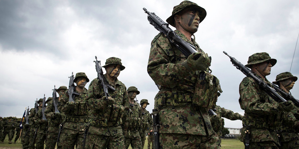 Fuerzas Terrestres de Autodefensa, Japón