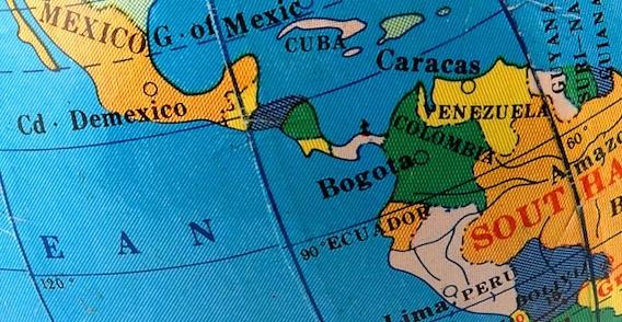 Mapa, América Latina