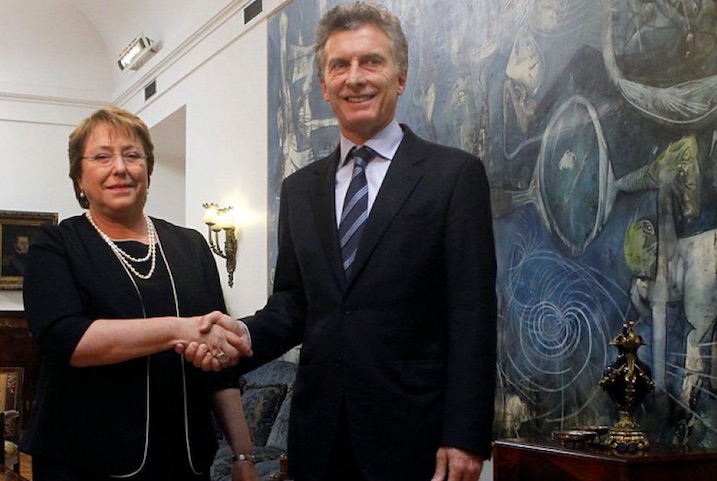 Macri y Bachelet