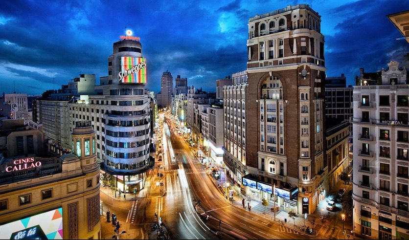 Madrid, España, Gran Vía