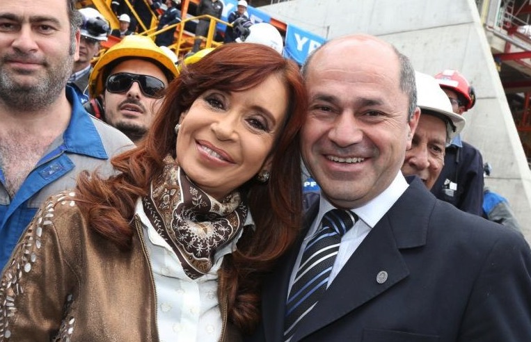 Secco, Mario y Cristina Kirchner
