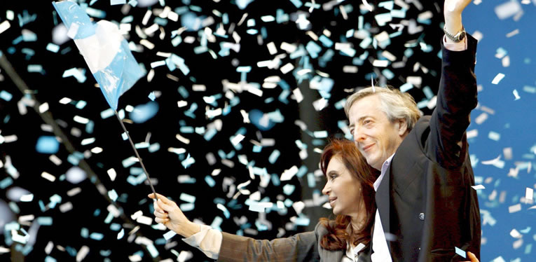 Néstor Kirchner, Cristina Fernández