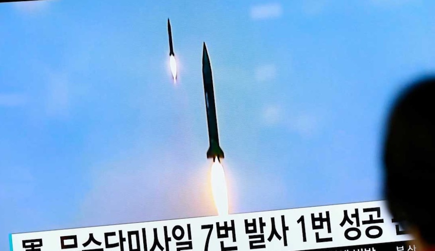 Prueba de misiles, Corea del Norte