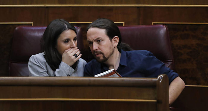 Iglesias y Montero, Podemos España, Corrupción