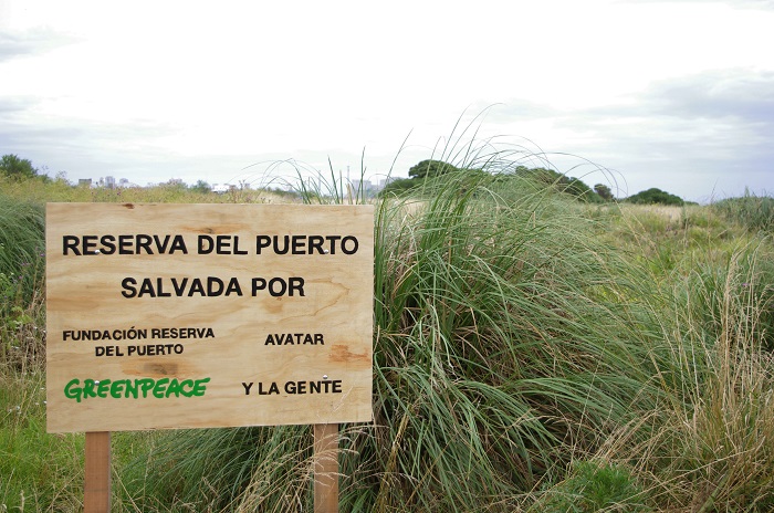 Greenpeace, reserva del Puerto de Mar del Plata