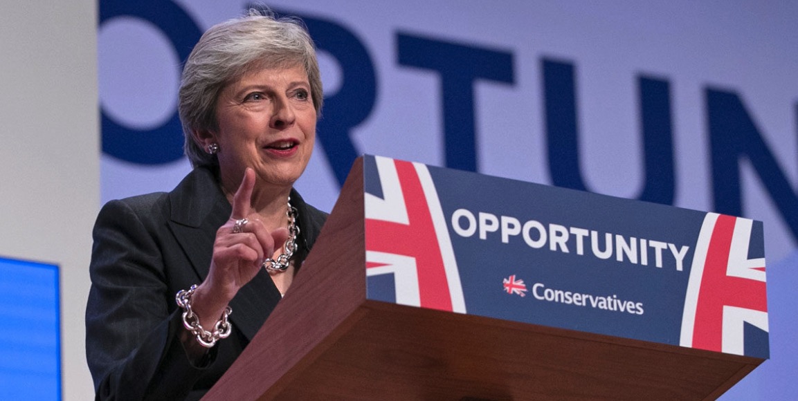 Theresa May, Congreso conservador en el Reino Unido, Partido Conservador