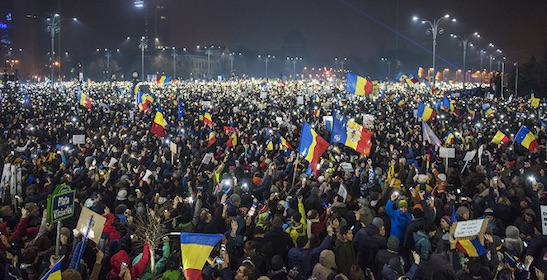 Rumanía, protestas