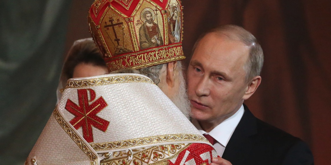 Vladimir Putin, Iglesia Ortodoxa Rusa