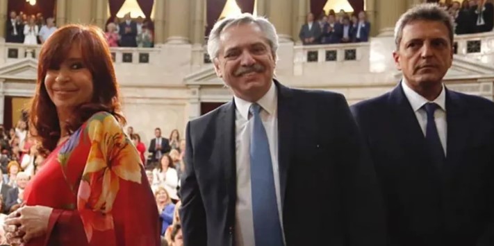 Sergio Massa, CFK, Alberto Fernández, Unión por la Patria