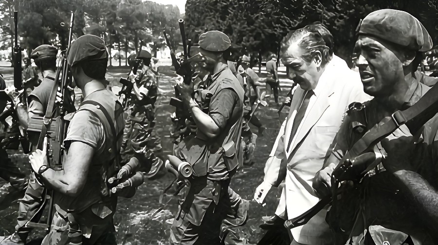 Raúl Alfonsín, Extrema izquierda, UCR, Unión Cívica Radical, Desarme de las Fuerzas Armadas, Gorriarán Merlo, La UCR y el terrorismo