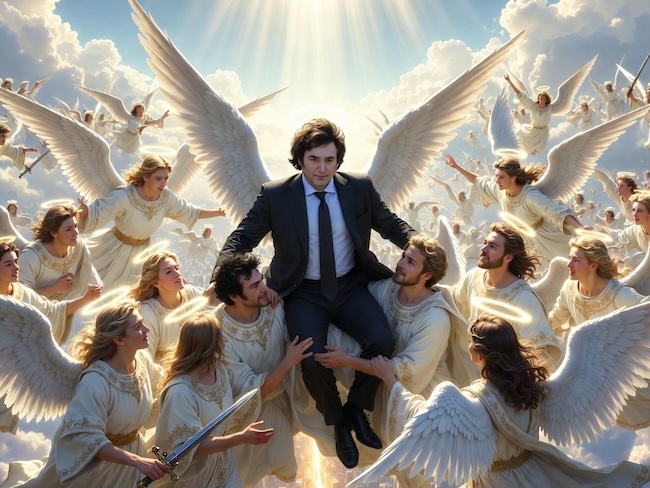 Javier Milei y las Fuerzas del Cielo
