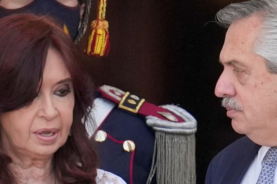 Alberto Fernández y Cristina Kirchner, Crisis en el Frente de Todos