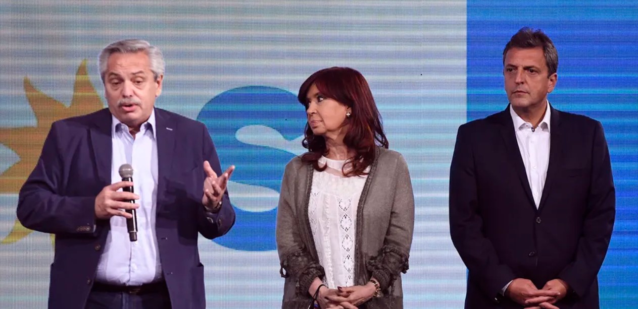 Alberto Fernández, Cristina Kirchner, Sergio Massa