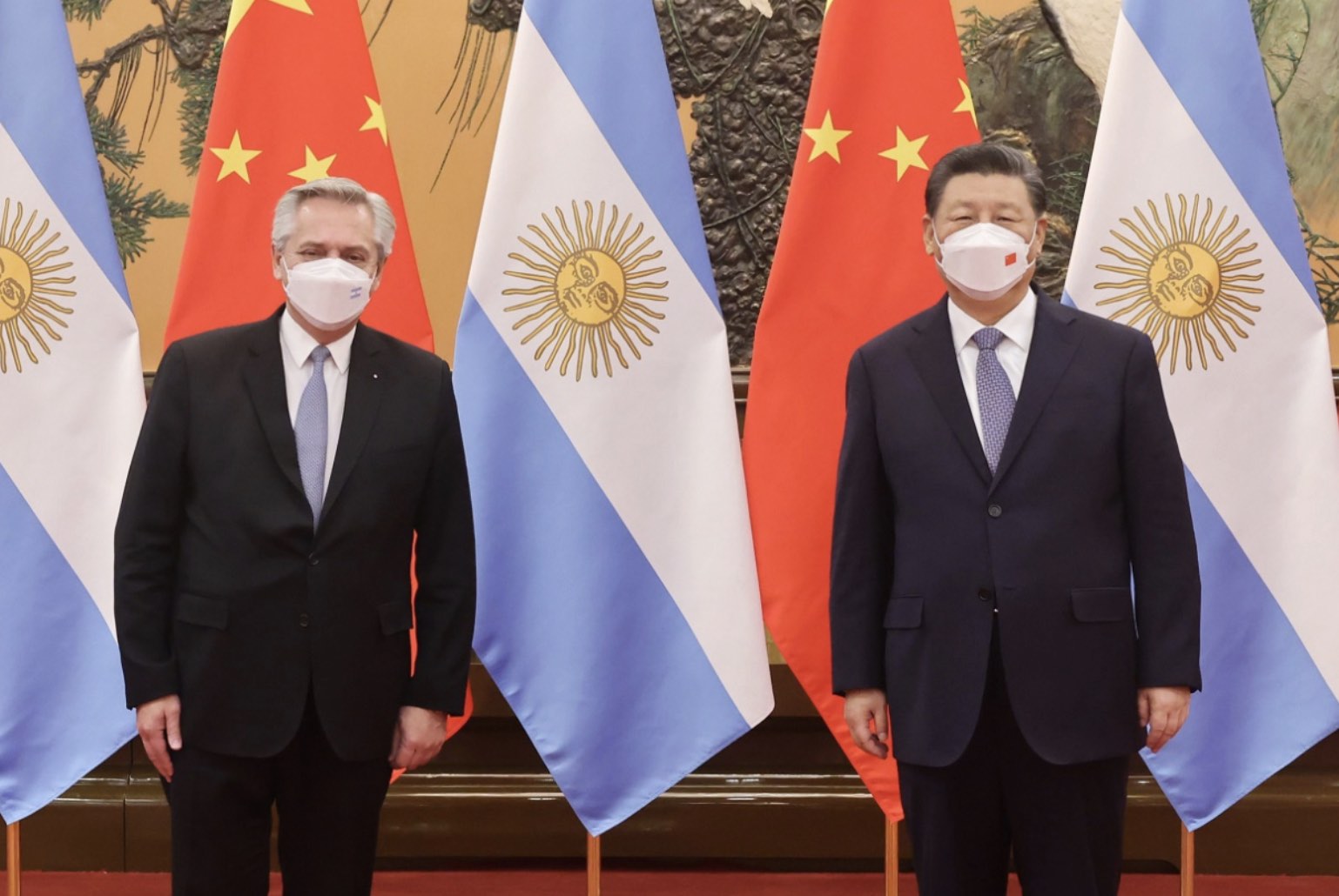 Alberto Fernández, Entrega, China, Xi Jinping, Ruta de la Seda