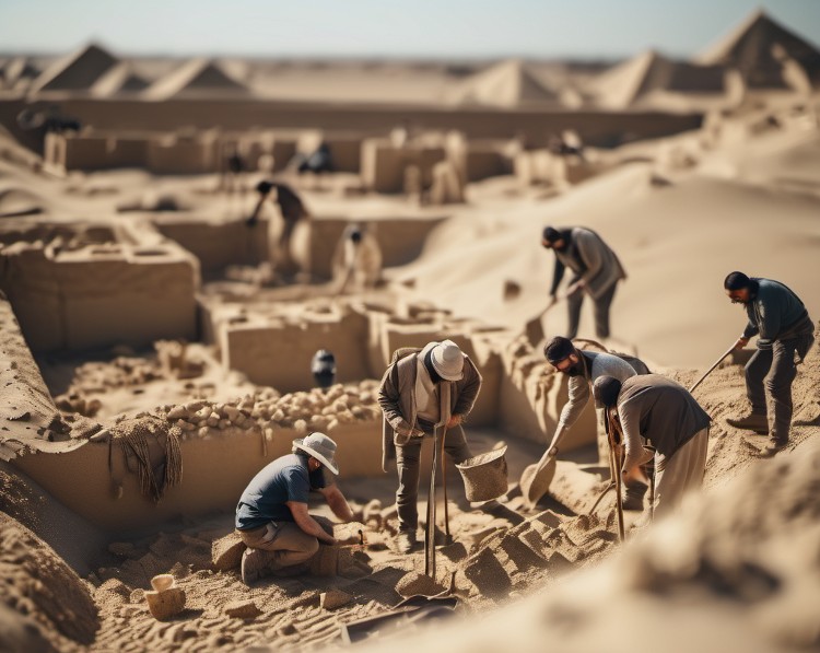 Imágenes satelitales, Arqueología, Arqueólogos, Yacimientos arqueológicos