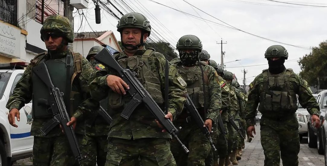 Fuerzas armadas ecuatorianas contra el crimen organizado, Quito