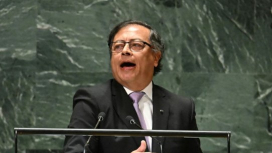 Gustavo Petro Urrego, Naciones Unidas, Asamblea, Nueva York, Marulanda