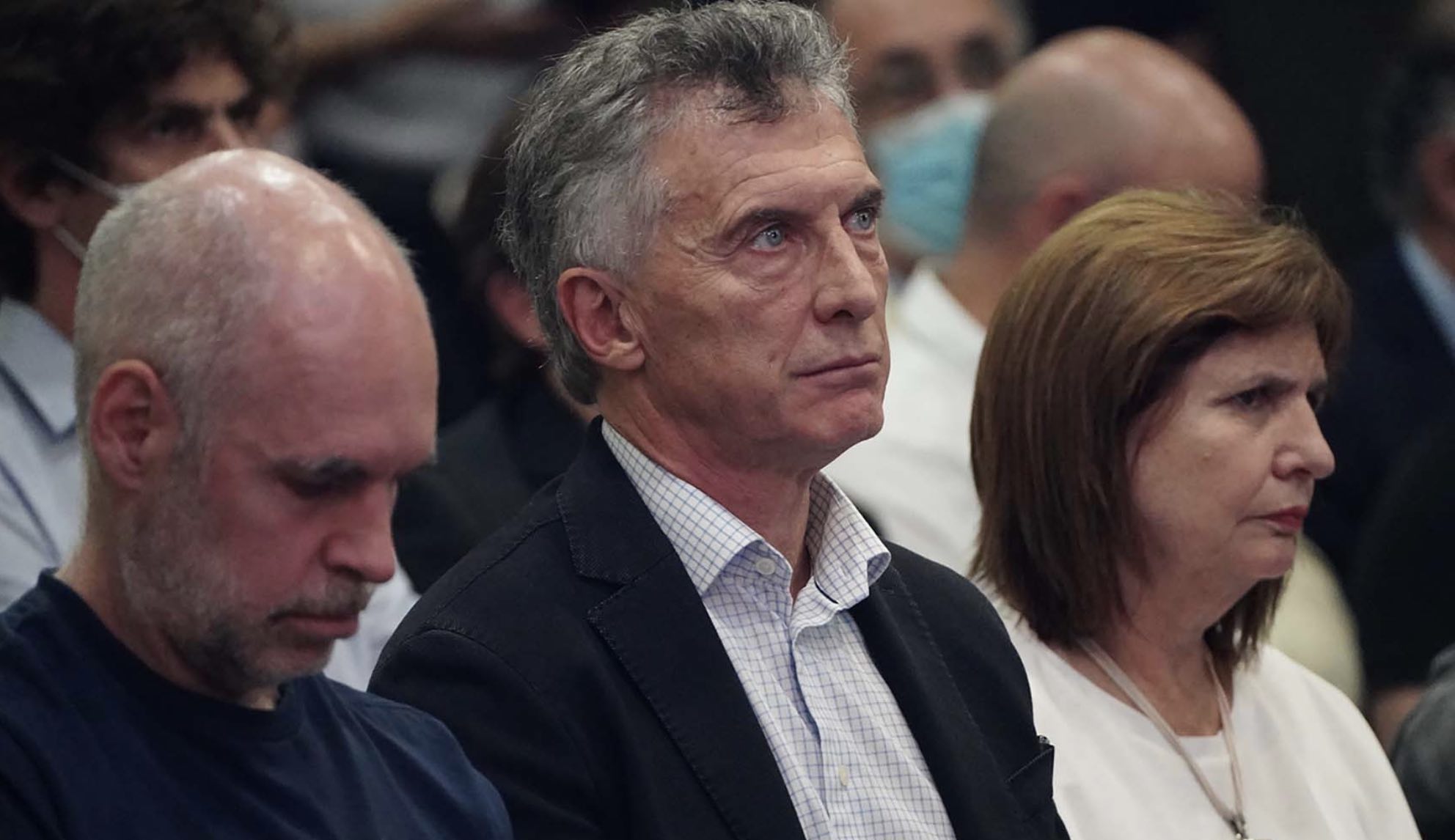 Horacio Rodríguez Larreta, Mauricio Macri, Patricia Bullrich