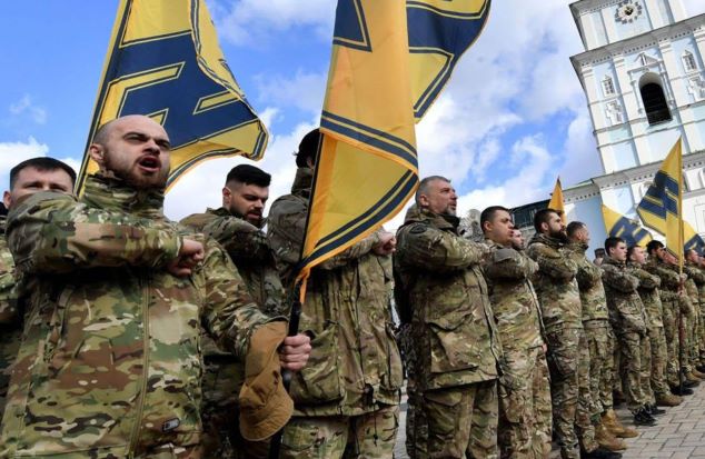 Batallón Azov, Neonazis ucranianos, Ucronazis, Kiev, OTAN, Estados Unidos