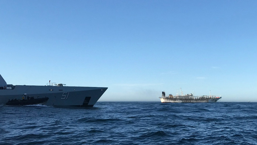 Pesca ilegal china, Armada Argentina, Bouchard