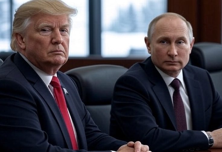 Donald Trump y Vladimir Putin