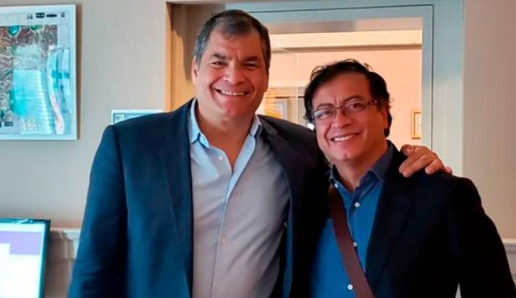 Rafael Correa y Gustavo Petro, Narcoterrorismo, Colombia, Ecuador